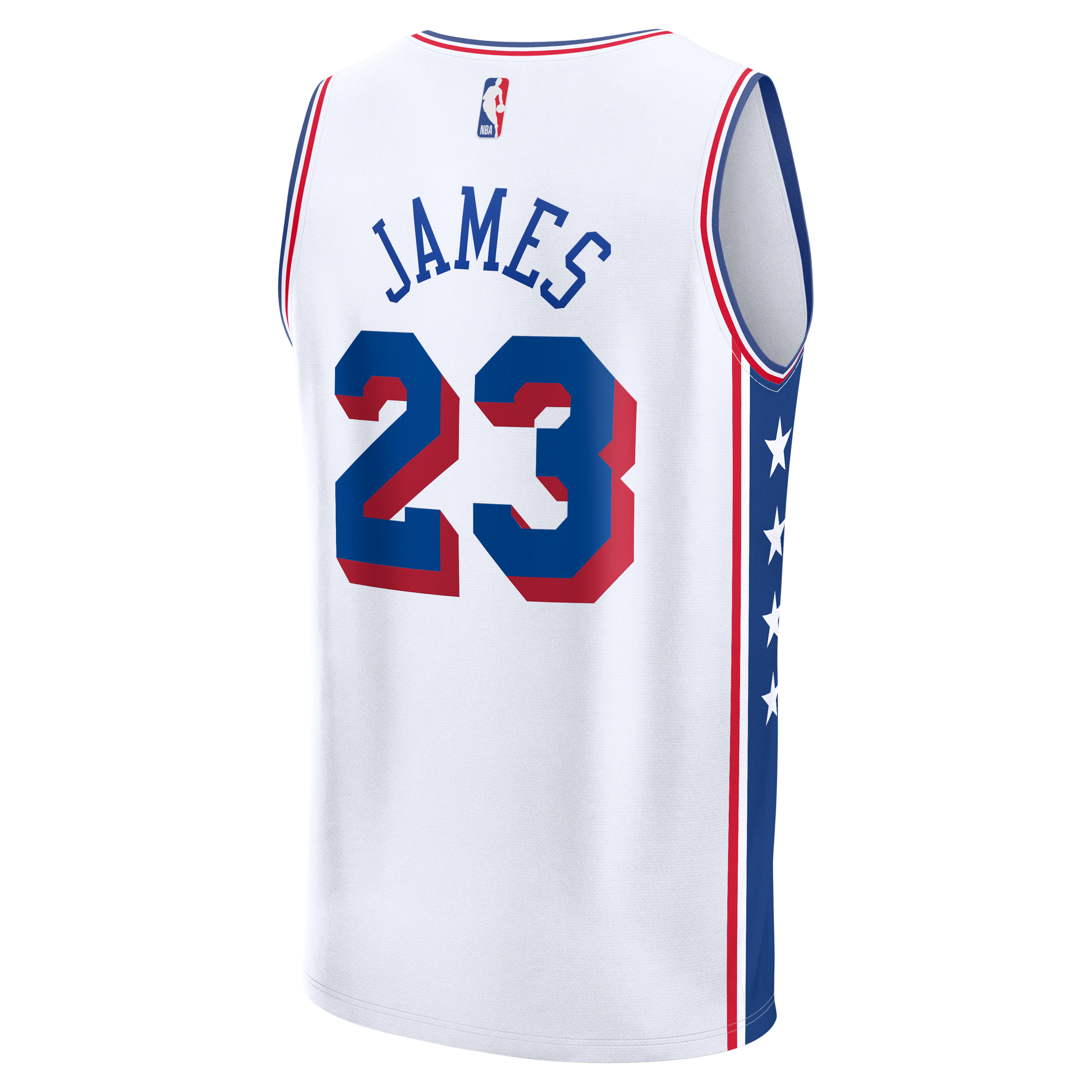 Fanatics LeBron James Philadelphia 76ers Fast Break Jersey