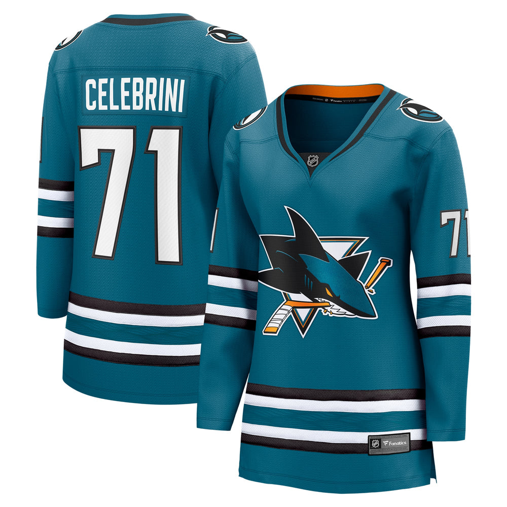 Fanatics Macklin Celebrini San Jose Sharks Women's Breakaway Jersey