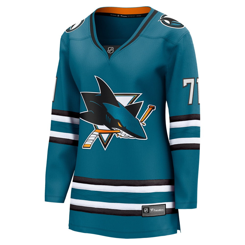 Fanatics Macklin Celebrini San Jose Sharks Women's Breakaway Jersey