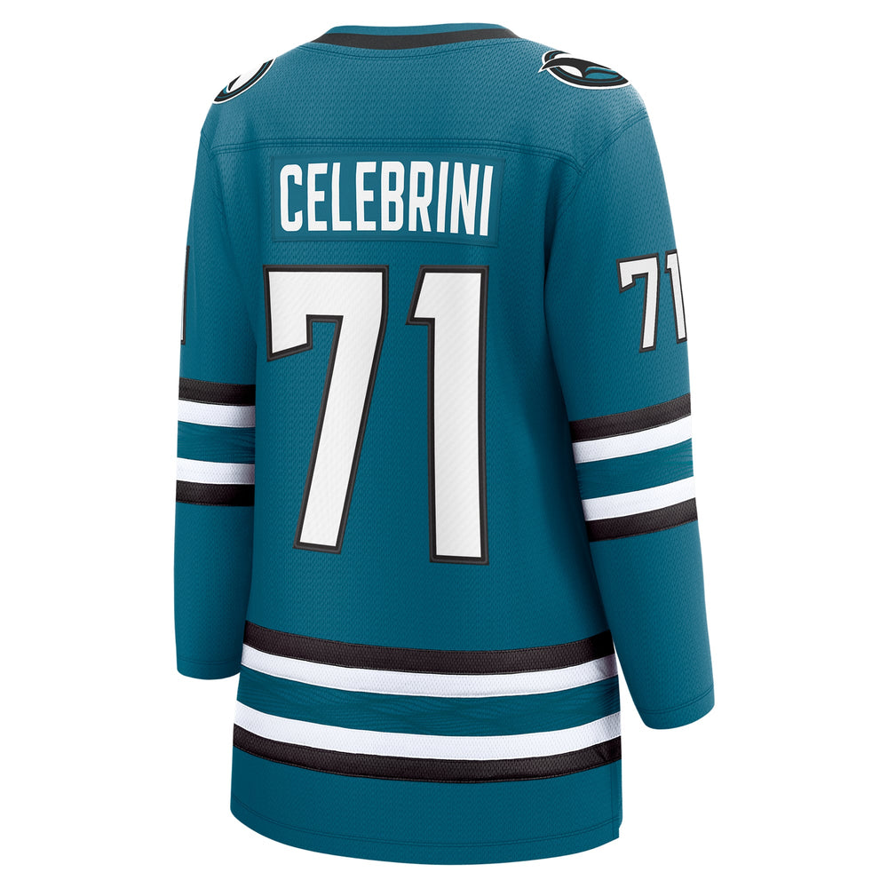Fanatics Macklin Celebrini San Jose Sharks Women's Breakaway Jersey