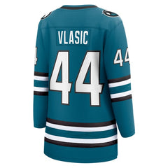 Fanatics Marc-Edouard Vlasic San Jose Sharks Women's Home Breakaway Jersey