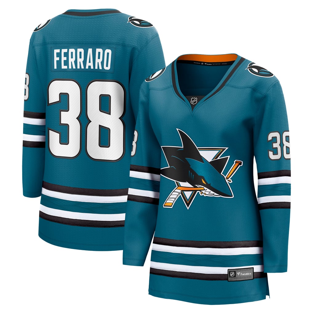 Fanatics Mario Ferraro San Jose Sharks Women's Home Breakaway Jersey