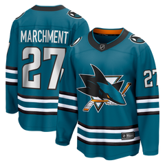 Fanatics Mason Marchment San Jose Sharks Home Breakaway Jersey