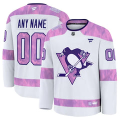 Fanatics Pittsburgh Penguins Hockey Fights Cancer Practice Jersey