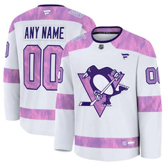 Fanatics Pittsburgh Penguins Hockey Fights Cancer Practice Jersey