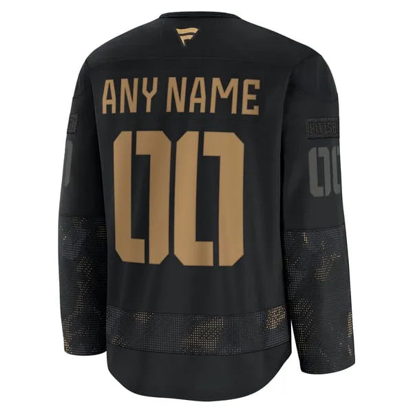Fanatics Pittsburgh Penguins Military Appreciation Custom Practice Jersey