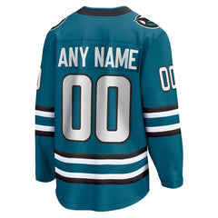 Fanatics San Jose Sharks Home Breakaway Custom Jersey