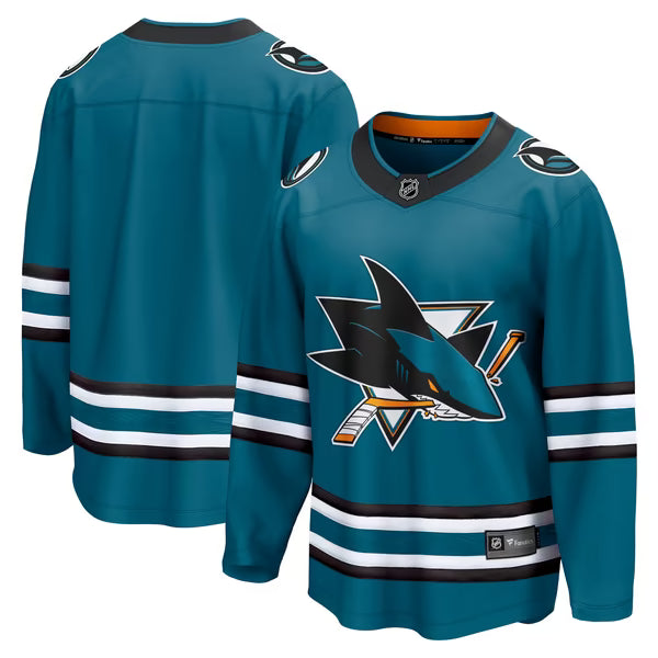 Fanatics San Jose Sharks Home Breakaway Jersey