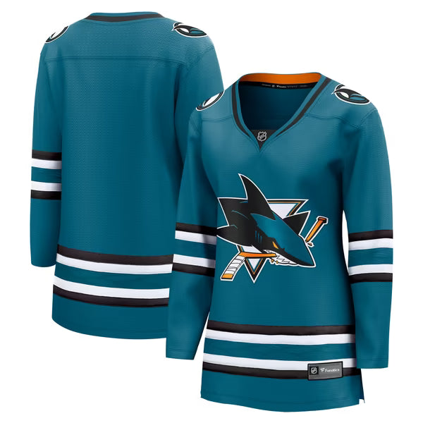 Fanatics San Jose Sharks Women's Home Breakaway Jersey