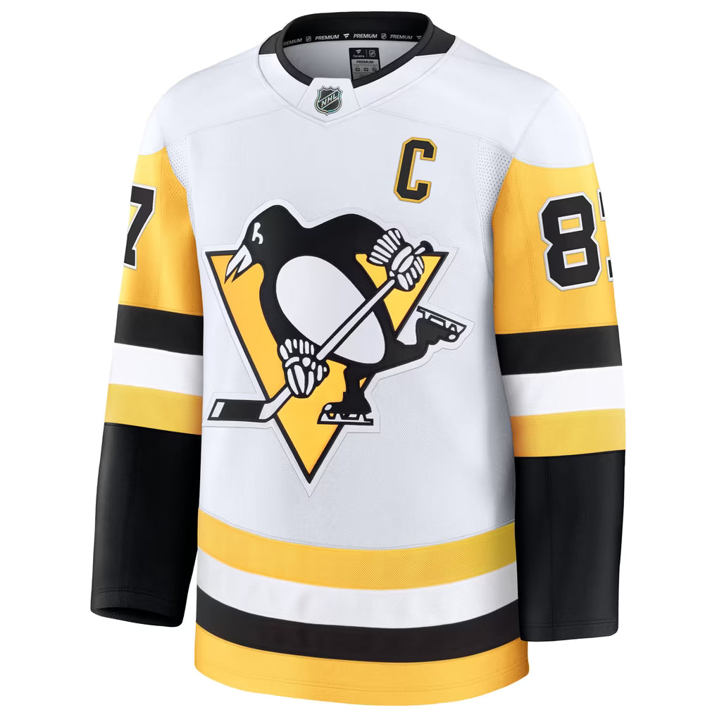 Fanatics Sidney Crosby Pittsburgh Penguins Away Premium Jersey