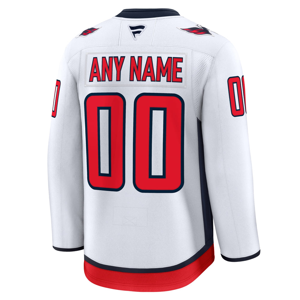 Fanatics Washington Capitals Away Premium Custom Jersey