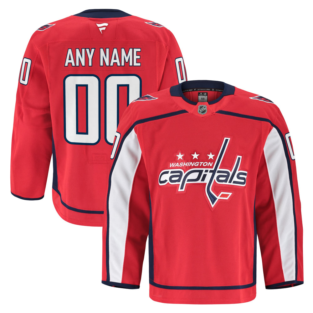 Fanatics Washington Capitals Home Authentic Pro Custom Jersey