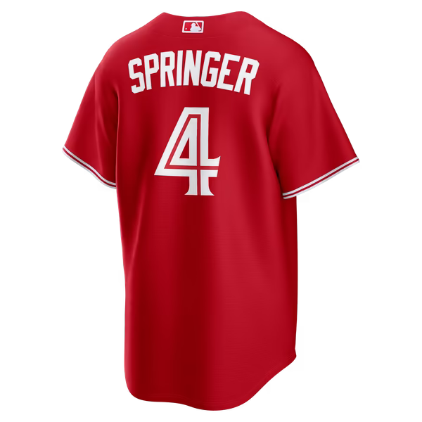 Nike George Springer Toronto Blue Jays Canada Day Replica Jersey