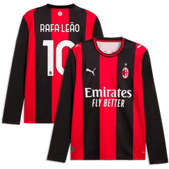 Puma Rafael Leão AC Milan 2026/27 Home Replica Long Sleeve Jersey