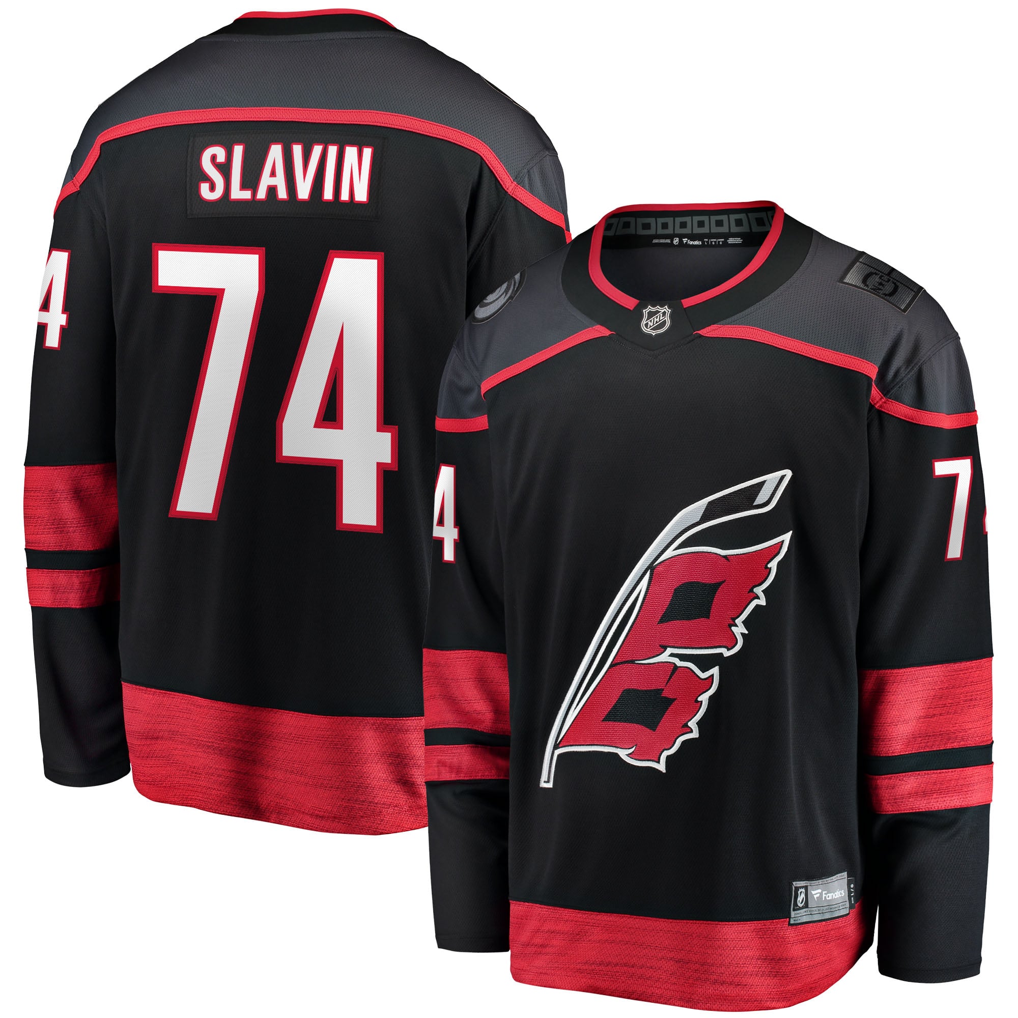 Fanatics Jaccob Slavin Carolina Hurricanes Breakaway Player Jersey