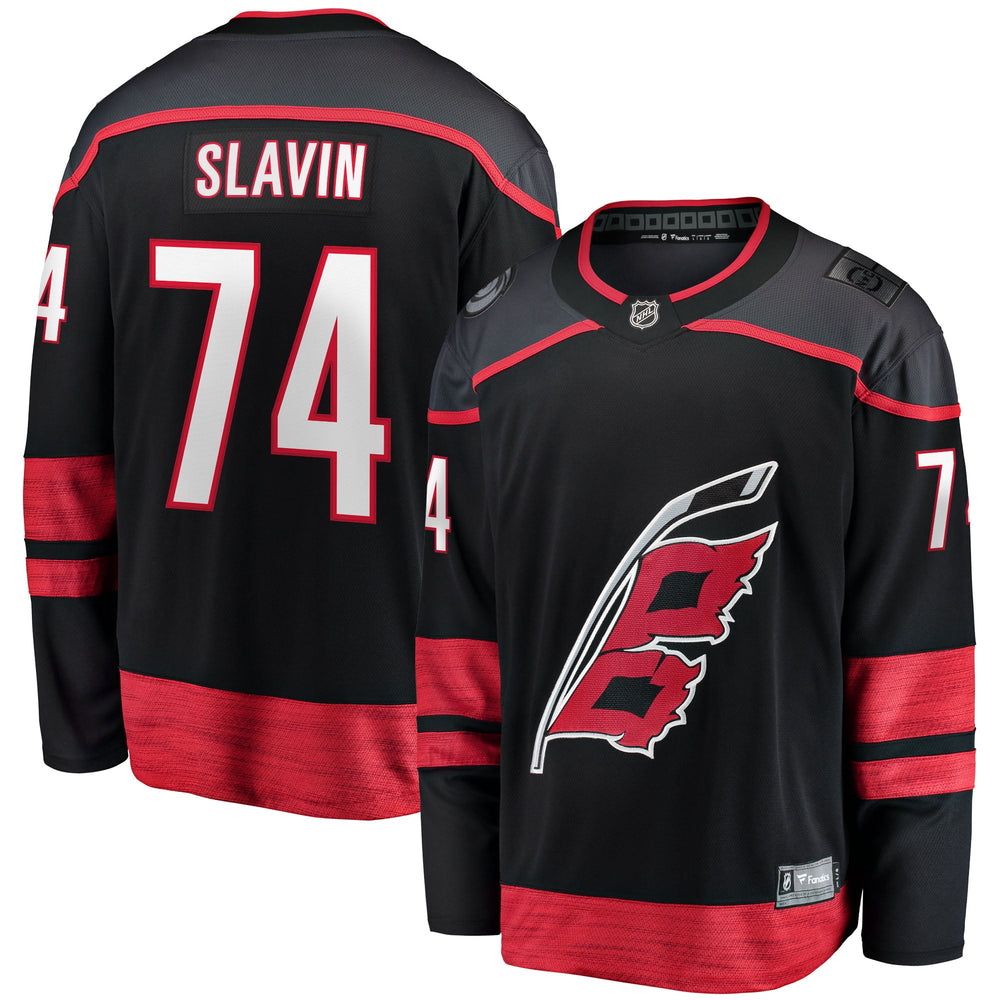 Fanatics Jaccob Slavin Carolina Hurricanes Breakaway Player Jersey