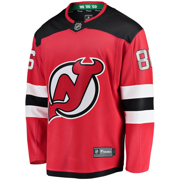 Fanatics Jack Hughes New Jersey Devils Breakaway Player Jersey