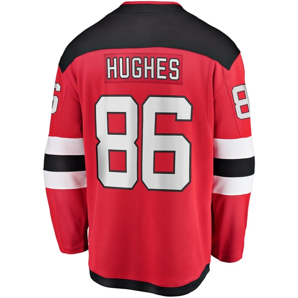 Fanatics Jack Hughes New Jersey Devils Breakaway Player Jersey