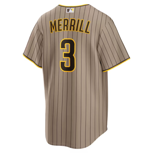 Nike San Diego Padres Jackson Merrill Alternate Replica Jersey