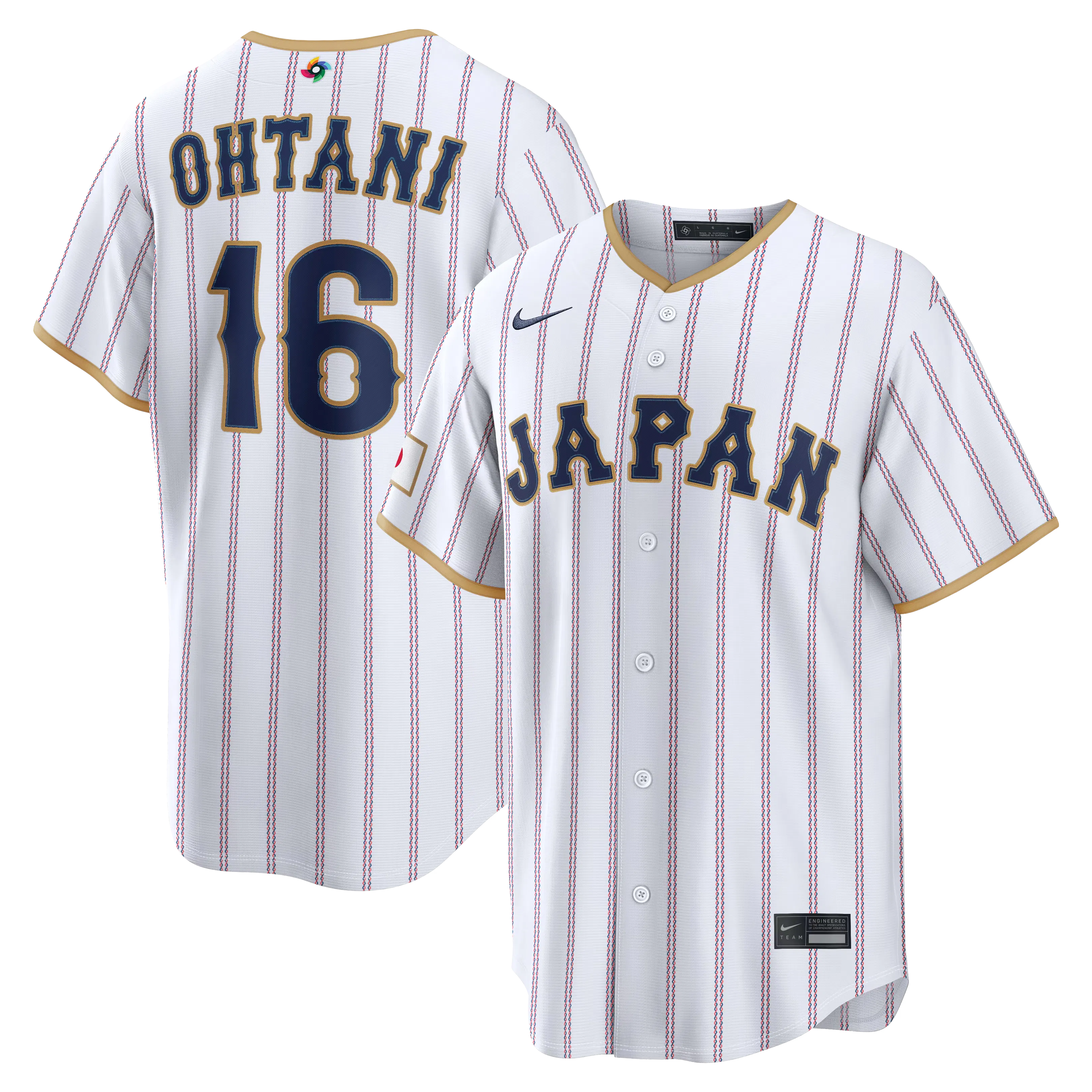 Japan White Stadium Jersey (Shohei Ohtani)