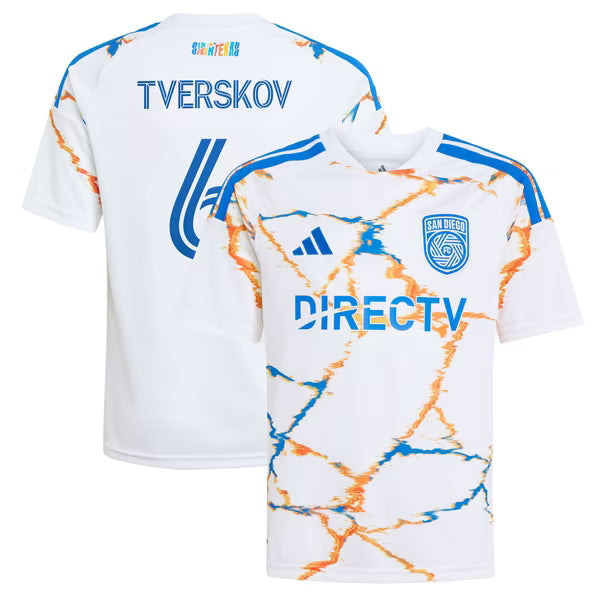 adidas Jeppe Tverskov San Diego FC Youth 2026 Replica Jersey