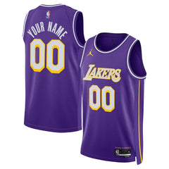Jordan Brand Los Angeles Lakers Unisex Swingman Custom Jersey Purple