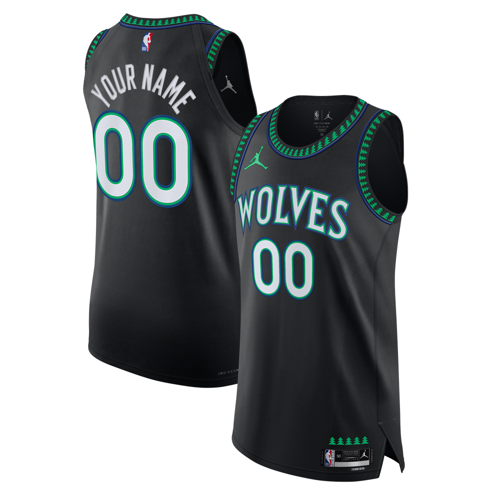 Jordan Brand Minnesota Timberwolves Statement Edition Authentic Custom Jersey