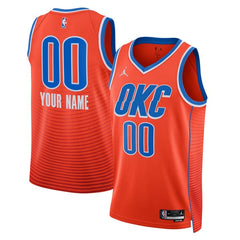 Jordan Brand Oklahoma City Thunder 2022/23 Swingman Custom Jersey