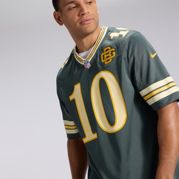 Nike Jordan Love Green Bay Packers 2026 Rivalries Collection Game Jersey