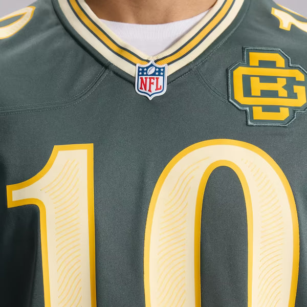 Nike Jordan Love Green Bay Packers 2026 Rivalries Collection Game Jersey