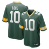 Nike Green Bay Packers Jordan Love Game Jersey