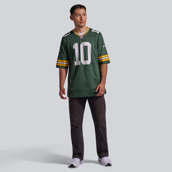 Nike Green Bay Packers Jordan Love Game Jersey