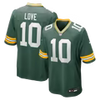 Nike Green Bay Packers Jordan Love Game Jersey