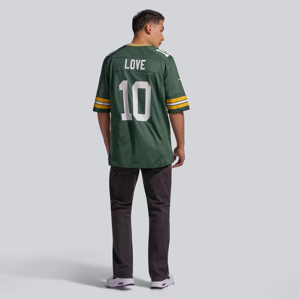 Nike Green Bay Packers Jordan Love Game Jersey