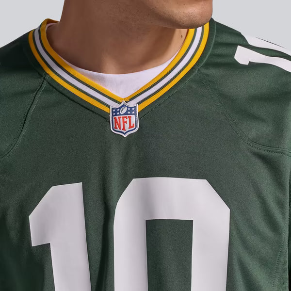 Nike Green Bay Packers Jordan Love Game Jersey