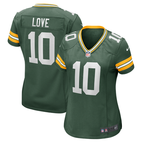 Nike Green Bay Packers Jordan Love Women's Game Jersey
