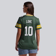 Nike Green Bay Packers Jordan Love Women's Game Jersey