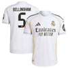 adidas Real Madrid Jude Bellingham 2025/26 Home Authentic Jersey