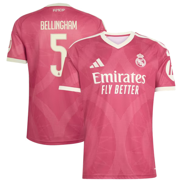 adidas Real Madrid Jude Bellingham 2026/27 Third Replica Jersey