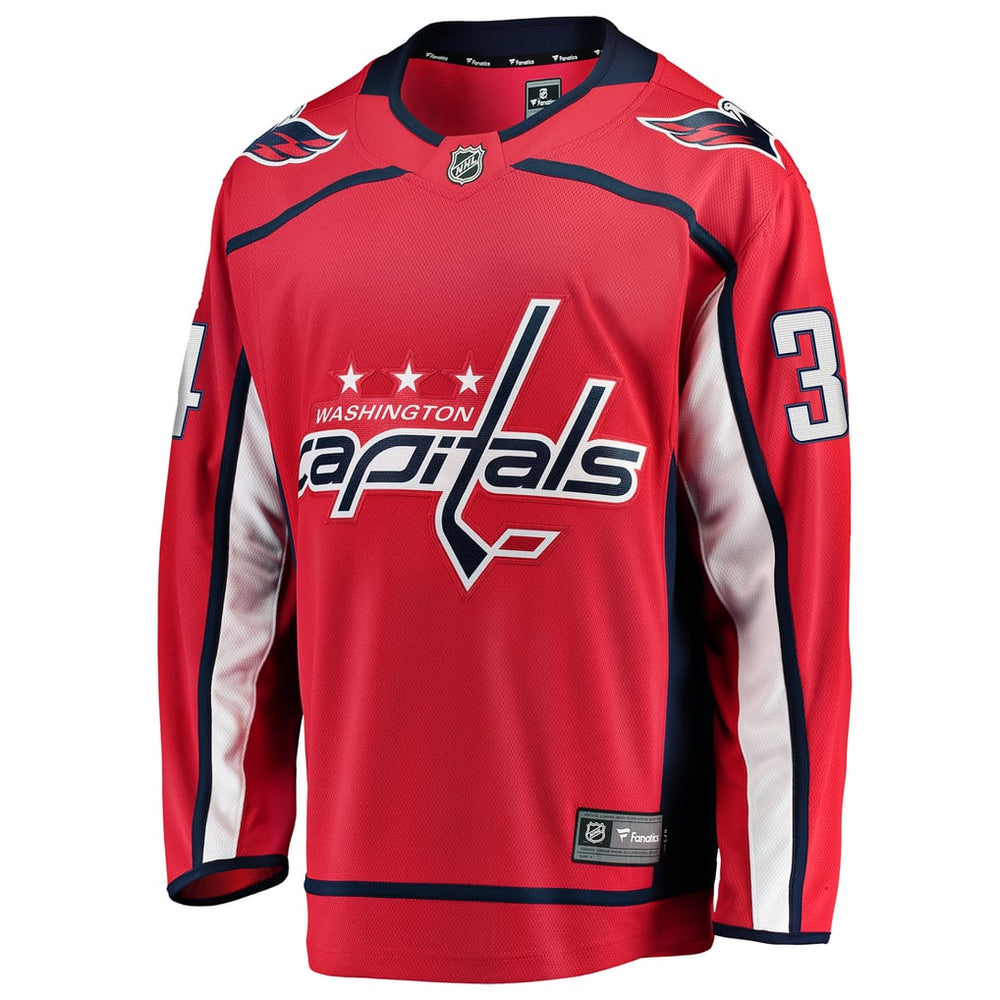 Fanatics Justin Sourdif Washington Capitals Home Breakaway Jersey