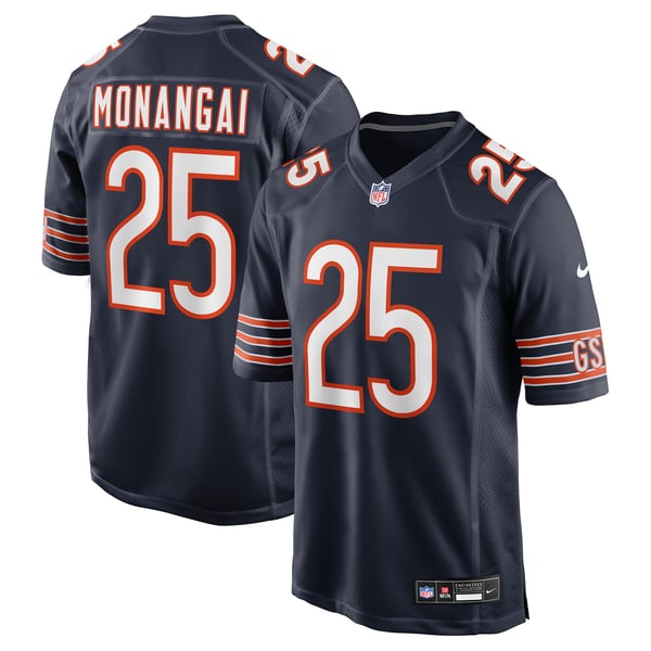 Nike Kyle Monangai Chicago Bears Game Jersey