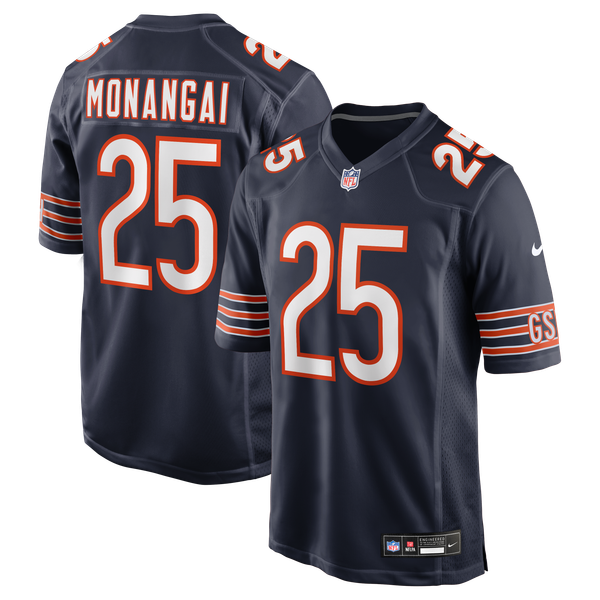 Nike Kyle Monangai Chicago Bears Game Jersey