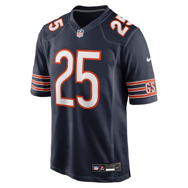 Nike Kyle Monangai Chicago Bears Game Jersey