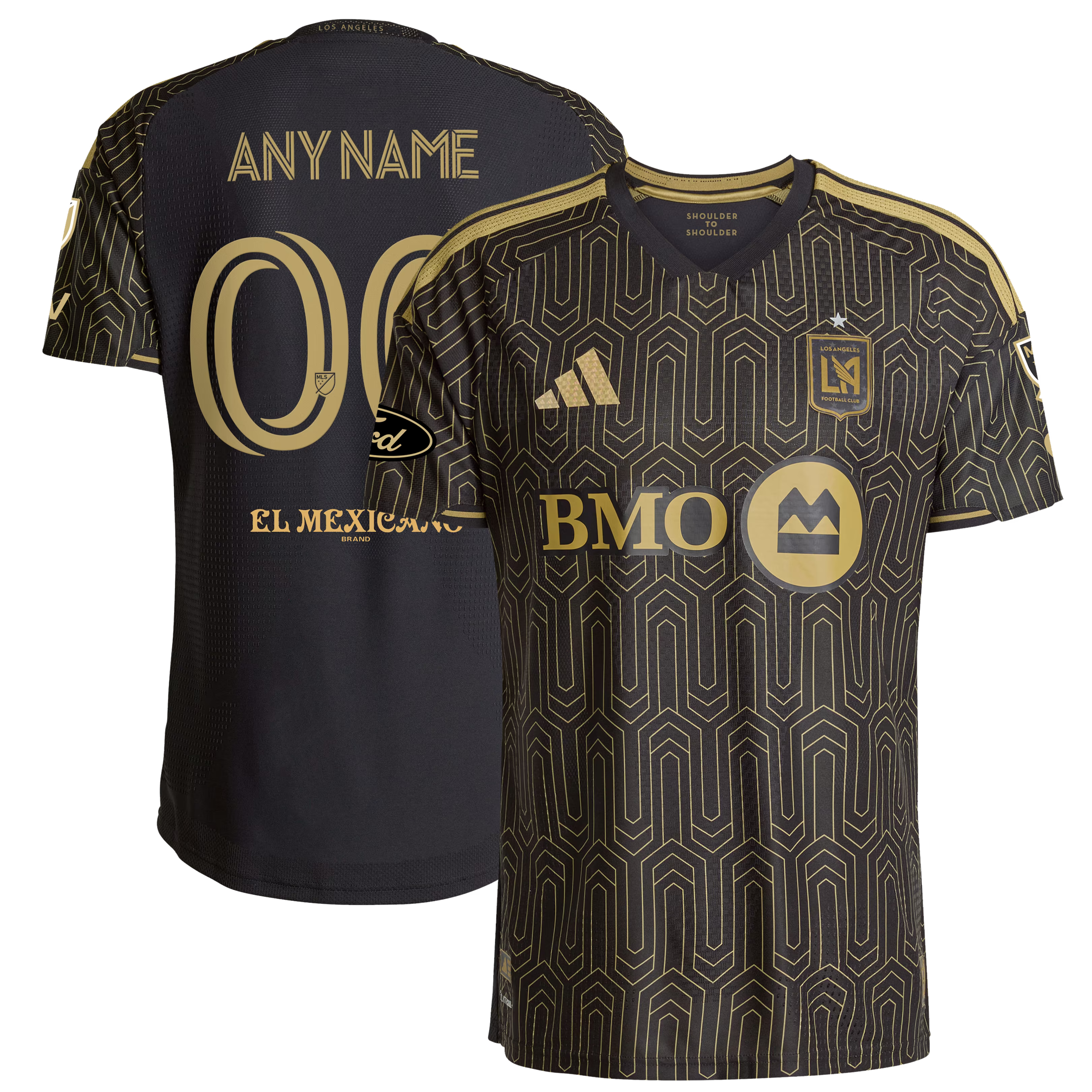 adidas LAFC 2026 Primary Authentic Custom Jersey