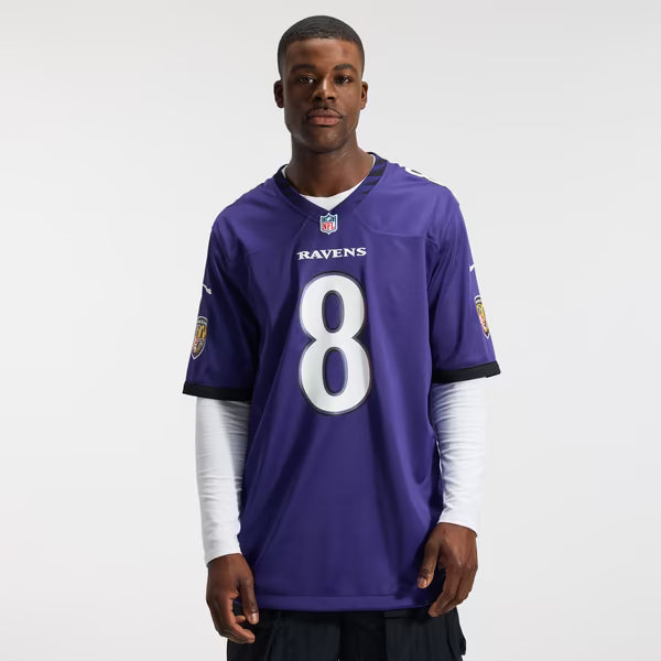 Nike Lamar Jackson Baltimore Ravens Game Jersey