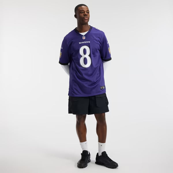 Nike Lamar Jackson Baltimore Ravens Game Jersey