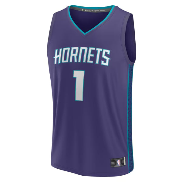 Fanatics Charlotte Hornets LaMelo Ball Fast Break Replica Jersey