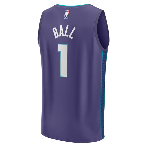 Fanatics Charlotte Hornets LaMelo Ball Fast Break Replica Jersey