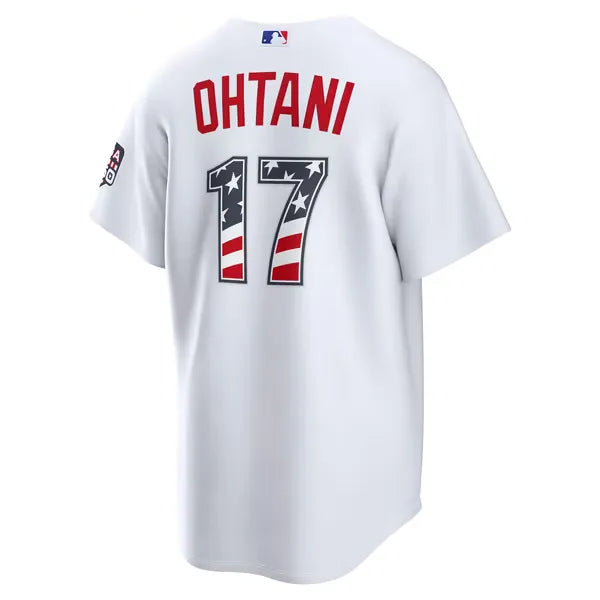 Los Angeles Dodgers White Stadium Jersey (Shohei Ohtani)