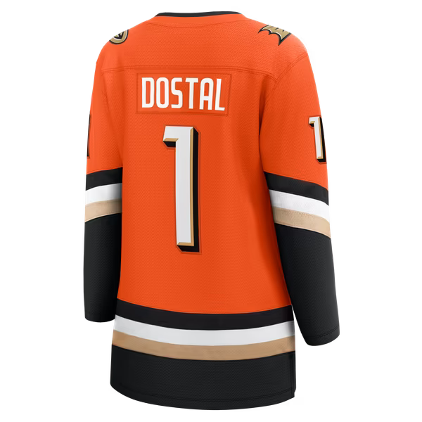 Fanatics Lukas Dostal Anaheim Ducks Women's Home Breakaway Jersey